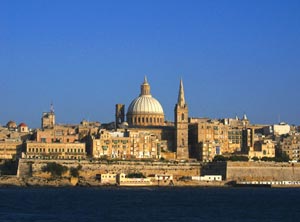 Valletta skyline, Malta - Photographer: Andy Gilham
