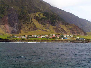 Edinburgh of the Seven Seas on Tristan da Cunha, Saint Helena - Photographer: Astrotrain