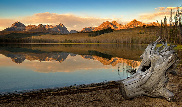 Little Redfish Lake - Photographer: Charles Knowles