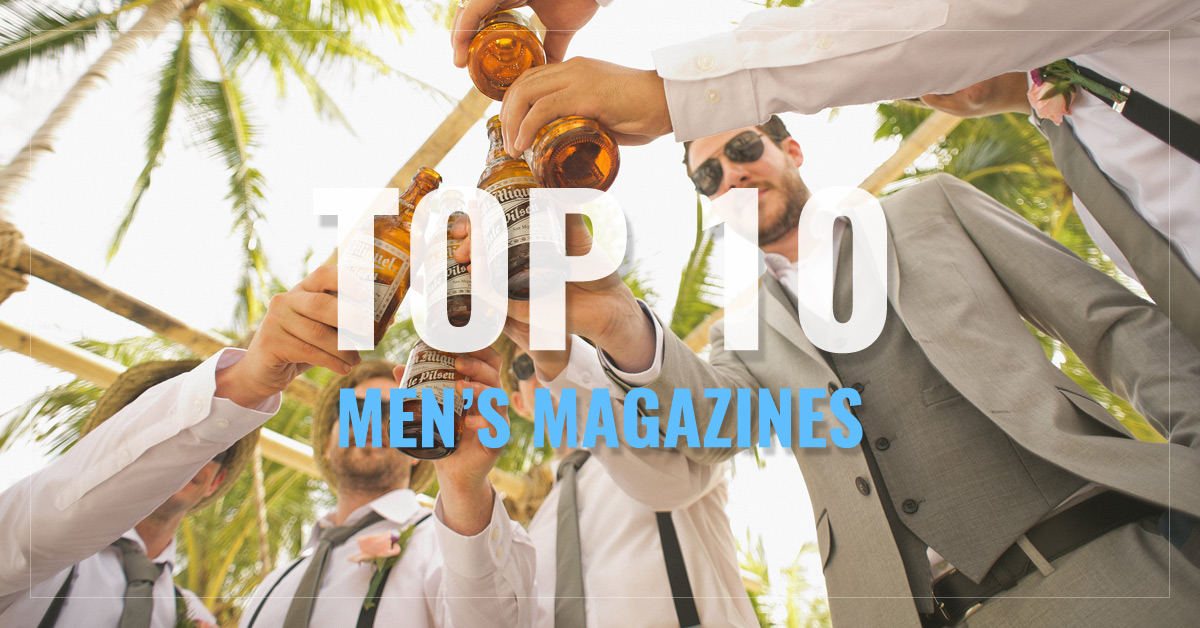 Top 10 Men's Magazines Esquire, Men's Health, GQ, Runner's World and