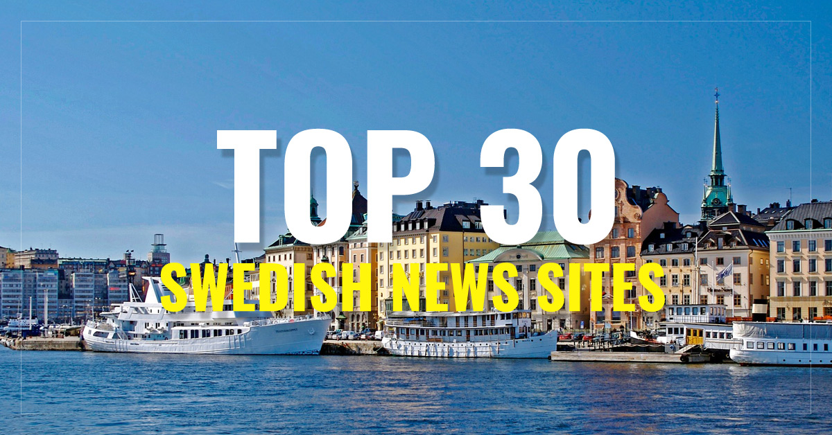 
 Top 30
 Swedish Newspapers & News Sites
