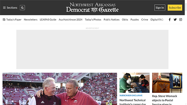 The Northwest Arkansas Democrat-Gazette